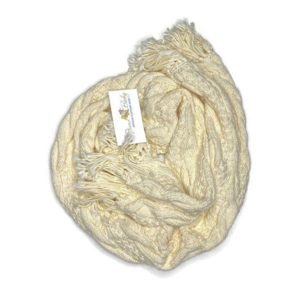 JuneBee Baby Handmade Timeless Classic Scarf-β Cotton Bamboo